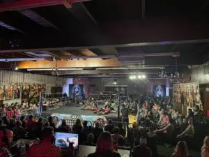 An AAW show in Berwyn Eagle Club's interior