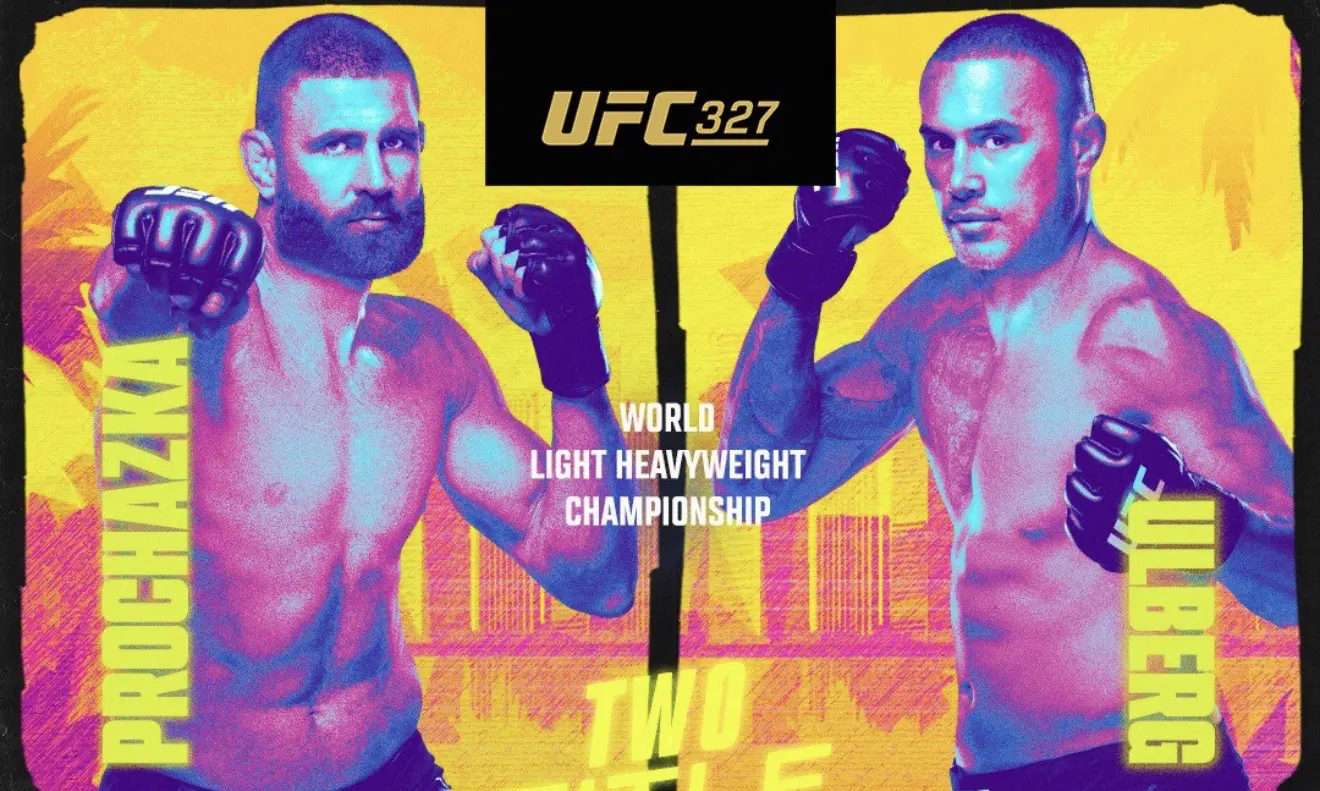 UFC 327: Prochazka vs. Ulberg Live Results