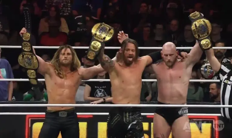 AEW Collision: The Dogs Become Trios Champions