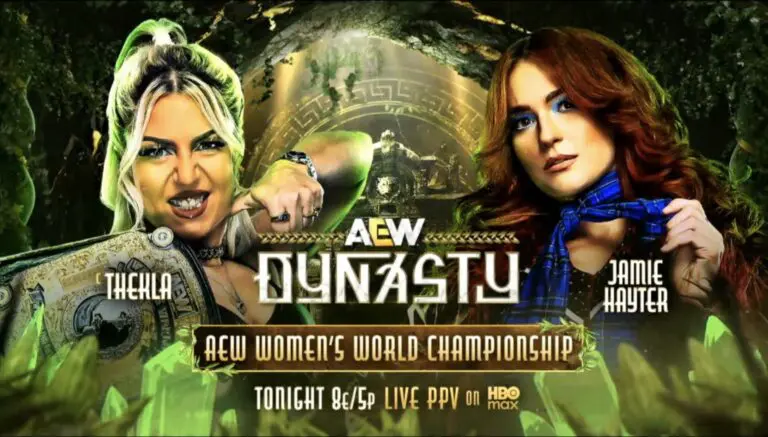 AEW Dynasty: Thekla Retains AEW Women’s World Championship