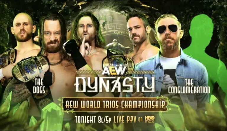 AEW Dynasty: Kyle O’Reilly Returns, Wins Trios Championships
