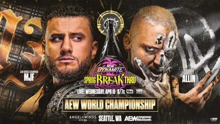 AEW Dynamite Spring Break Thru: Three Championship Matches Set