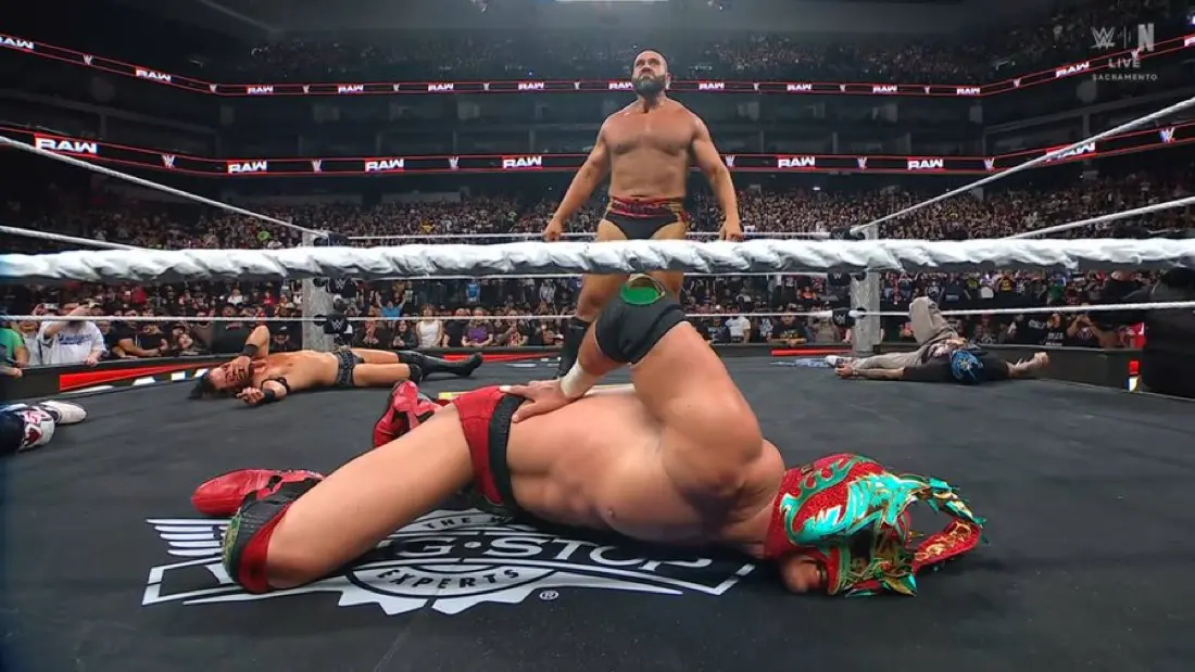 WWE Raw: Rusev Loses Tag Team Match, Stands Tall Afterwards