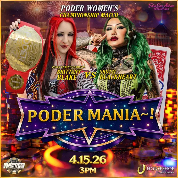 PODER~! PoderMania~! 2026 Full Match Card