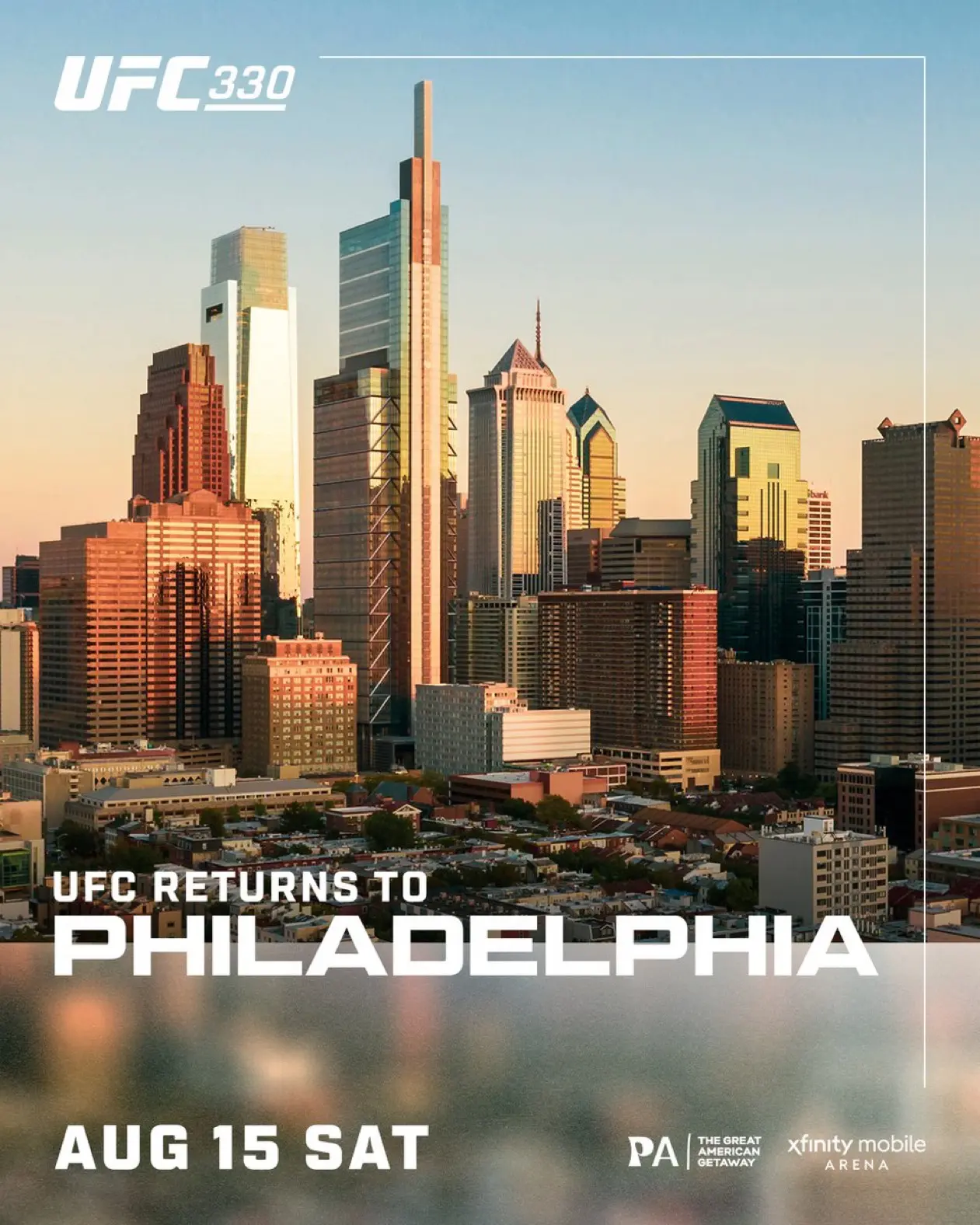 UFC 330 Announced For Philadelphia Return On August 15