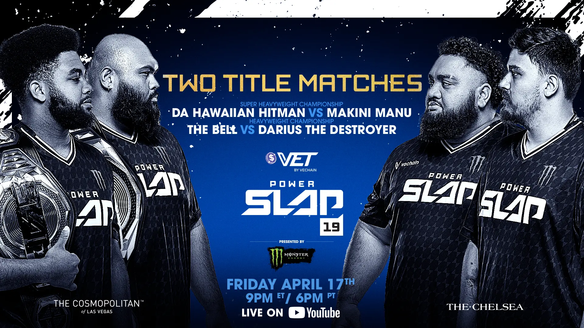 PowerSlap 19: Da Hawaiian Hitman vs. Manu Results