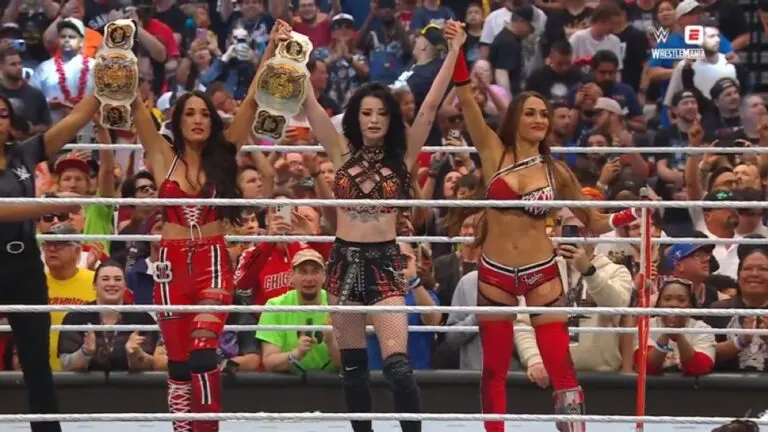 Wrestlemania: Paige And Brie Bella Win Tag Team Championships
