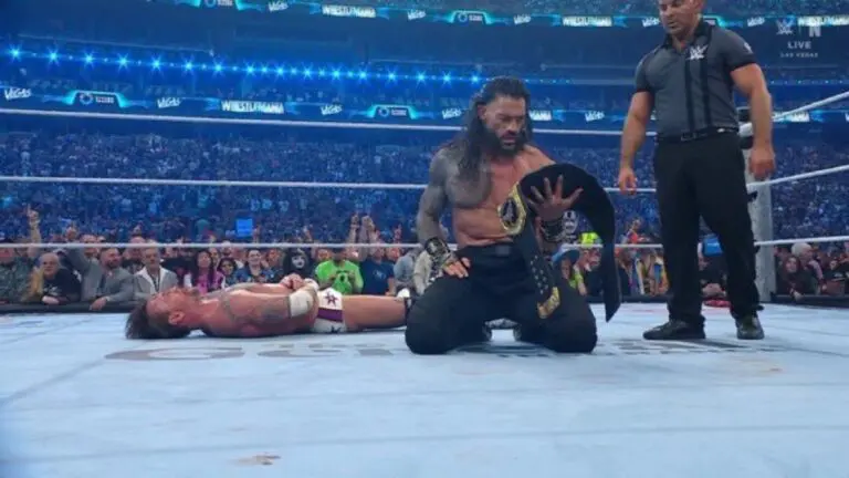 WrestleMania: Roman Reigns Wins WWE World Heavyweight Championship