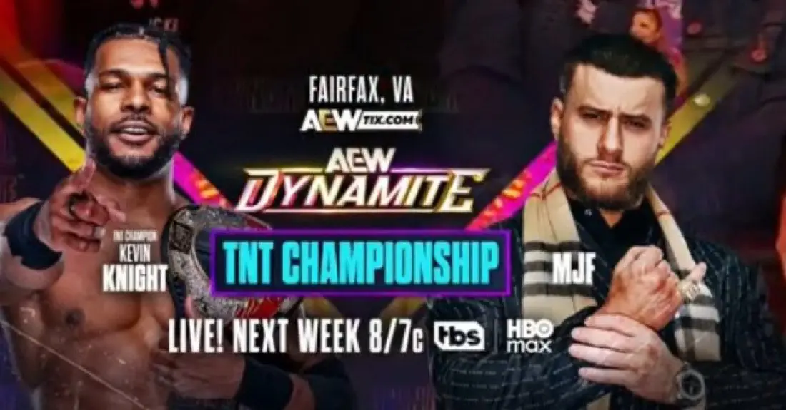 AEW Dynamite: TNT Championship Match Made Official For Next Week