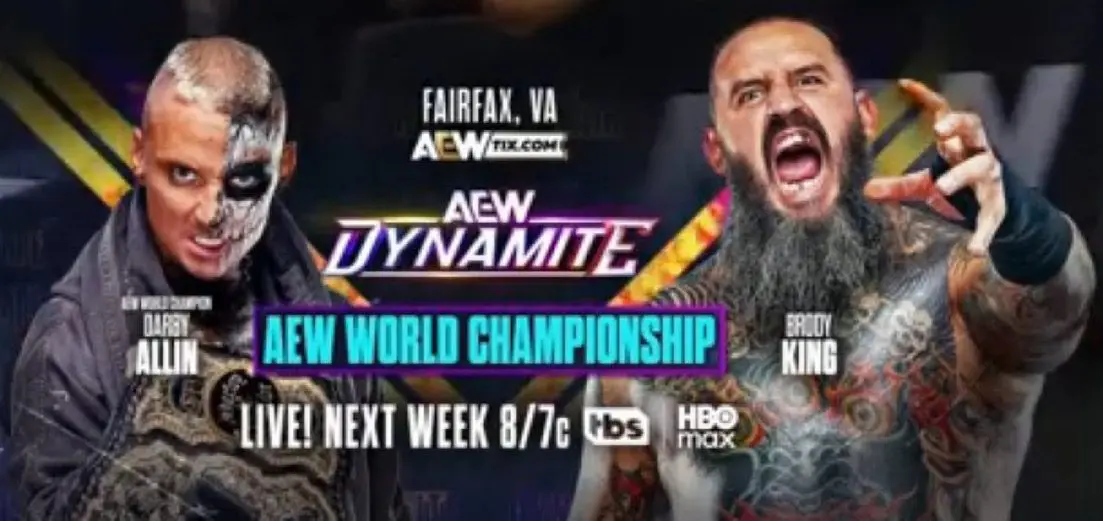 AEW Dynamite: Darby Allin Set To Defend World Championship Next Week