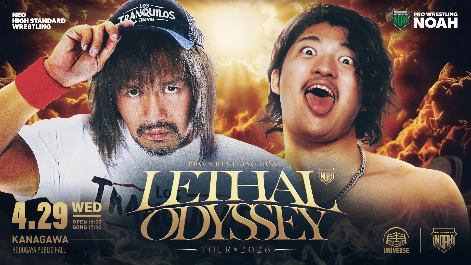 Pro Wrestling Noah Lethal Odyssey Night 23 Results – April 29, 2026