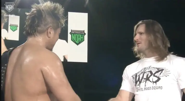 Shane Haste Makes Return To Pro Wrestling NOAH