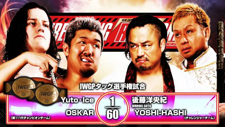 NJPW Wrestling Redzone Results – April 25, 2026