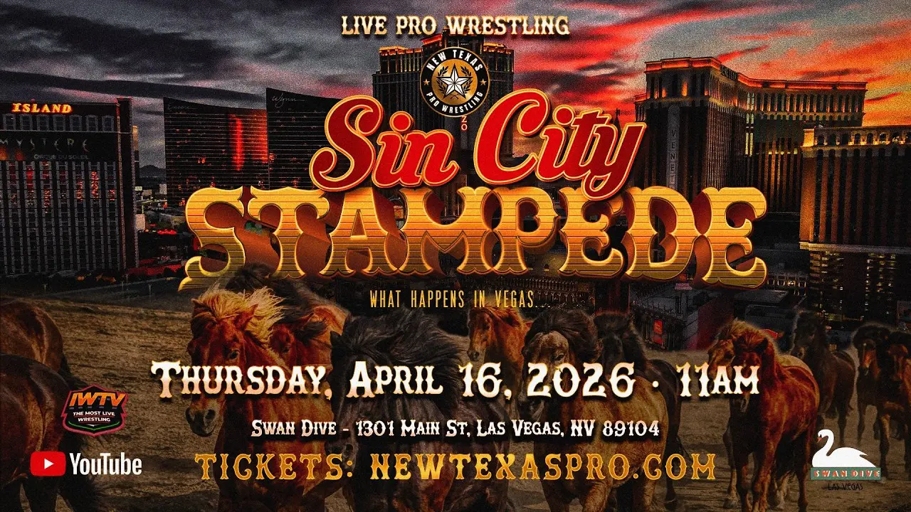 New Texas Pro: Sin City Stampede Results – April 16th, 2026