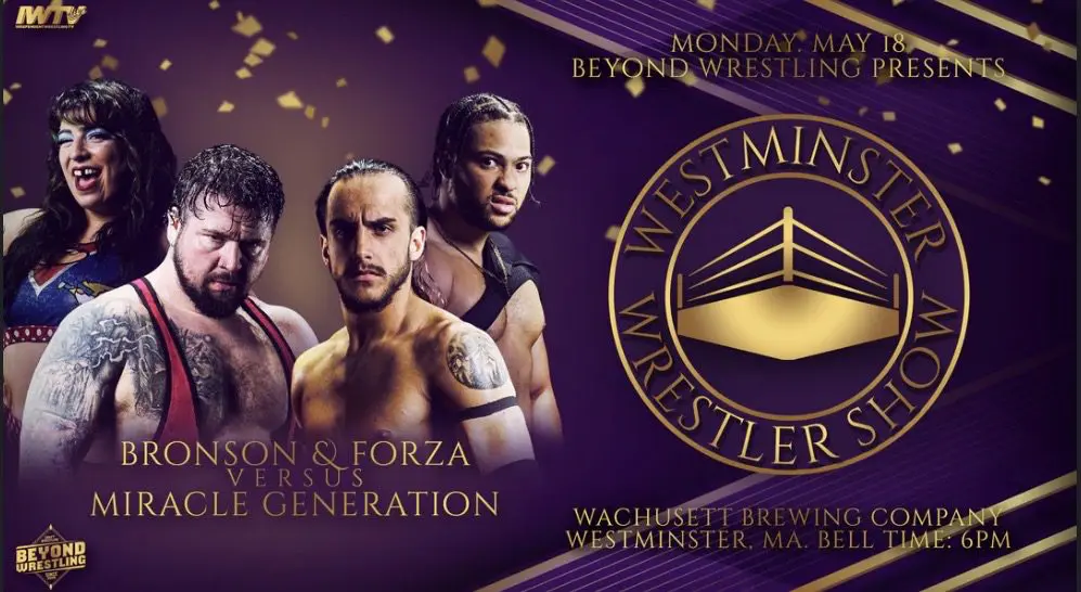 Beyond Wrestling Westminster Wrestler Show Results – May 18, 2026