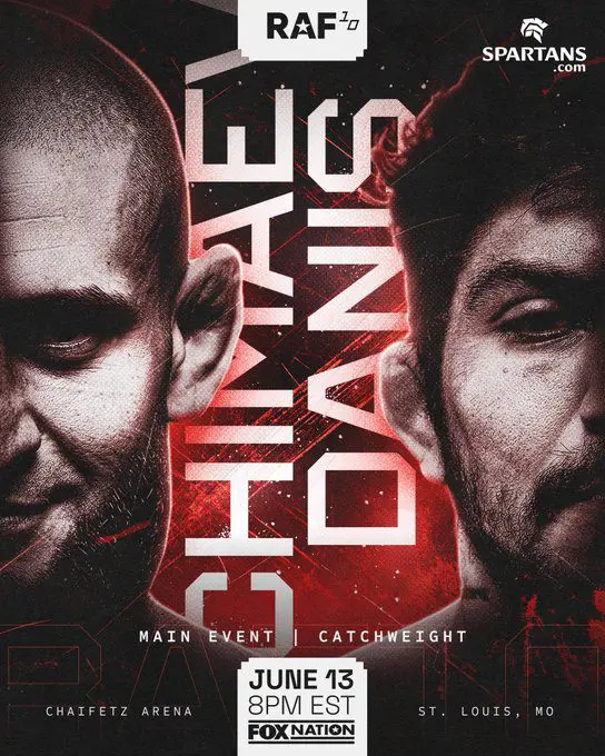 Khamzat Chimaev vs. Dillon Danis Set For Real American Freestyle 10 On June 13