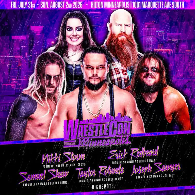 Let Them In! The Wyatt Sicks will be at Wrestlecon This Summer