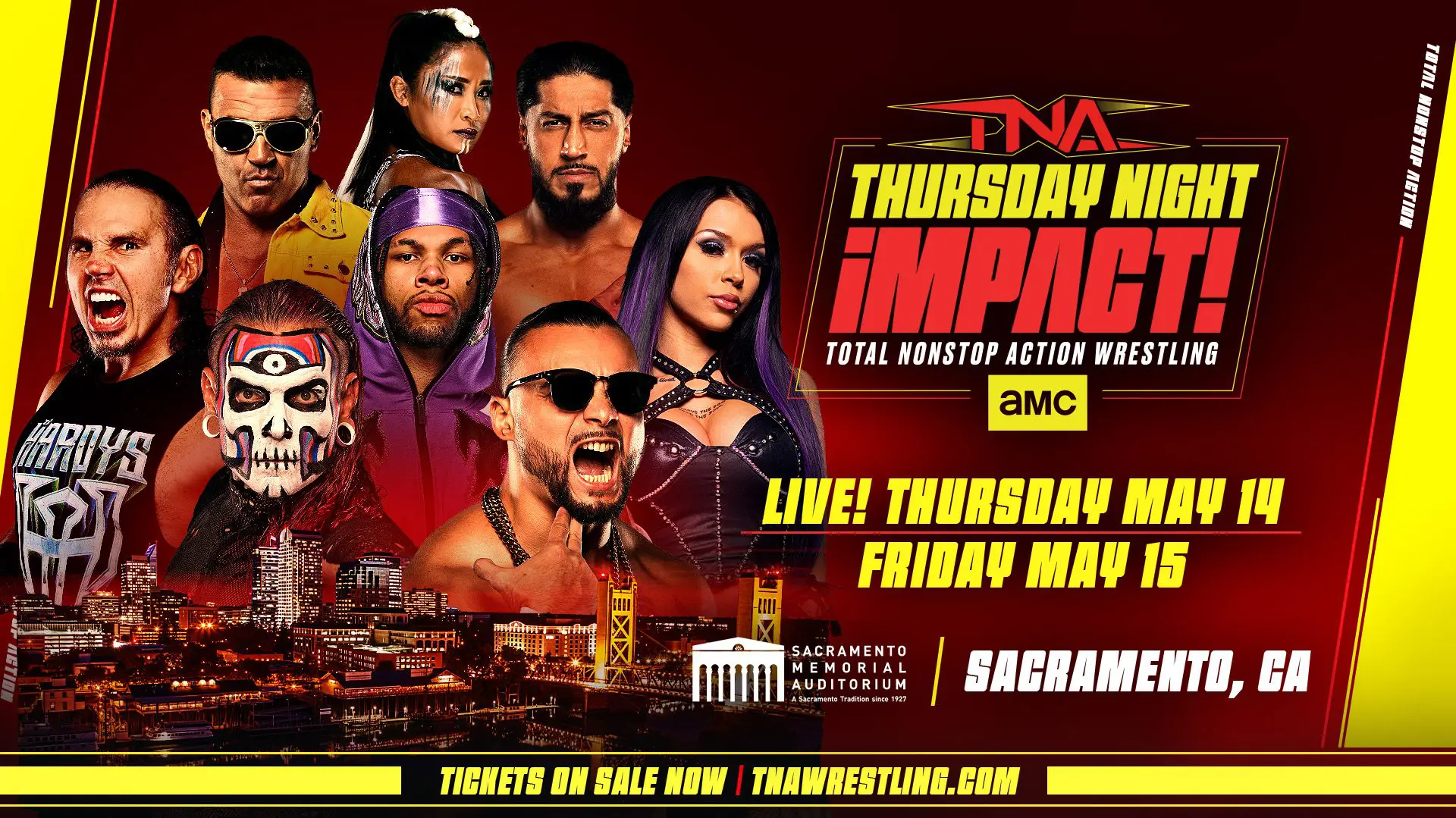 Matches Announced For LIVE 5/14 TNA iMPACT! & 5/15 TV Taping