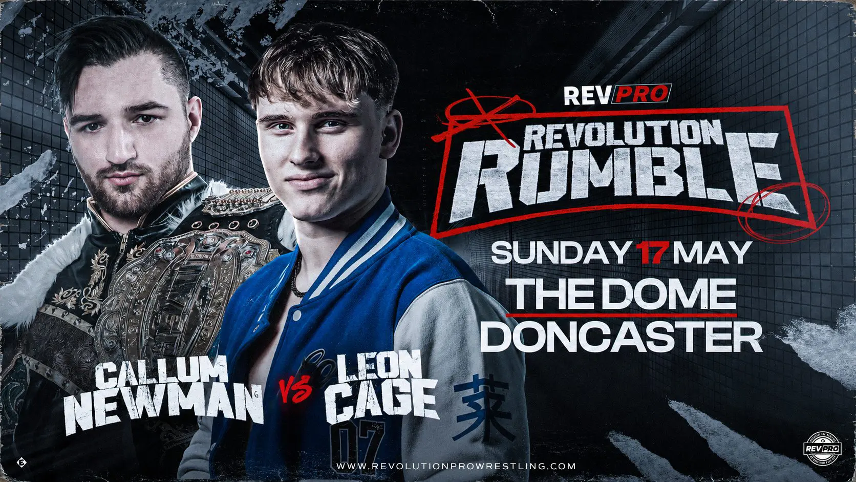 IWGP Heavyweight Champion Callum Newman Set To Return To RevPro On May 17