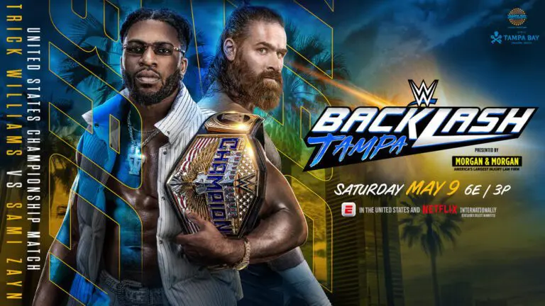 WWE Backlash Results: Trick Williams (c) VS Sami Zayn