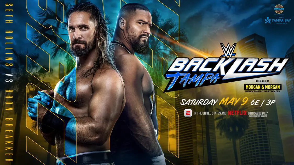 WWE Backlash Results: Bron Breakker VS Seth Rollins