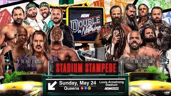 Stadium Stampede Officially Set For AEW Double Or Nothing