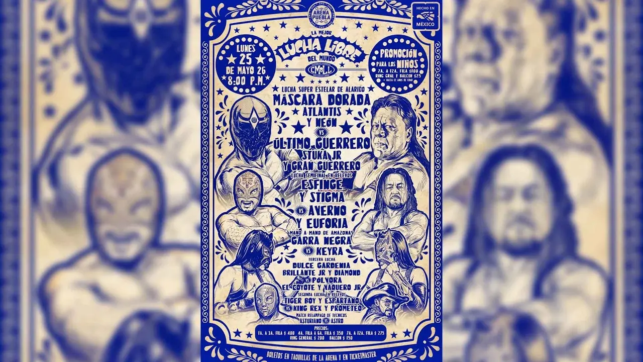 CMLL Lunes Clasico Results – May 25th, 2026