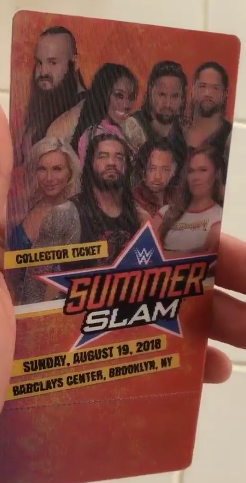 SummerSlam Tickets Show Superstars On Different Brands Pictured