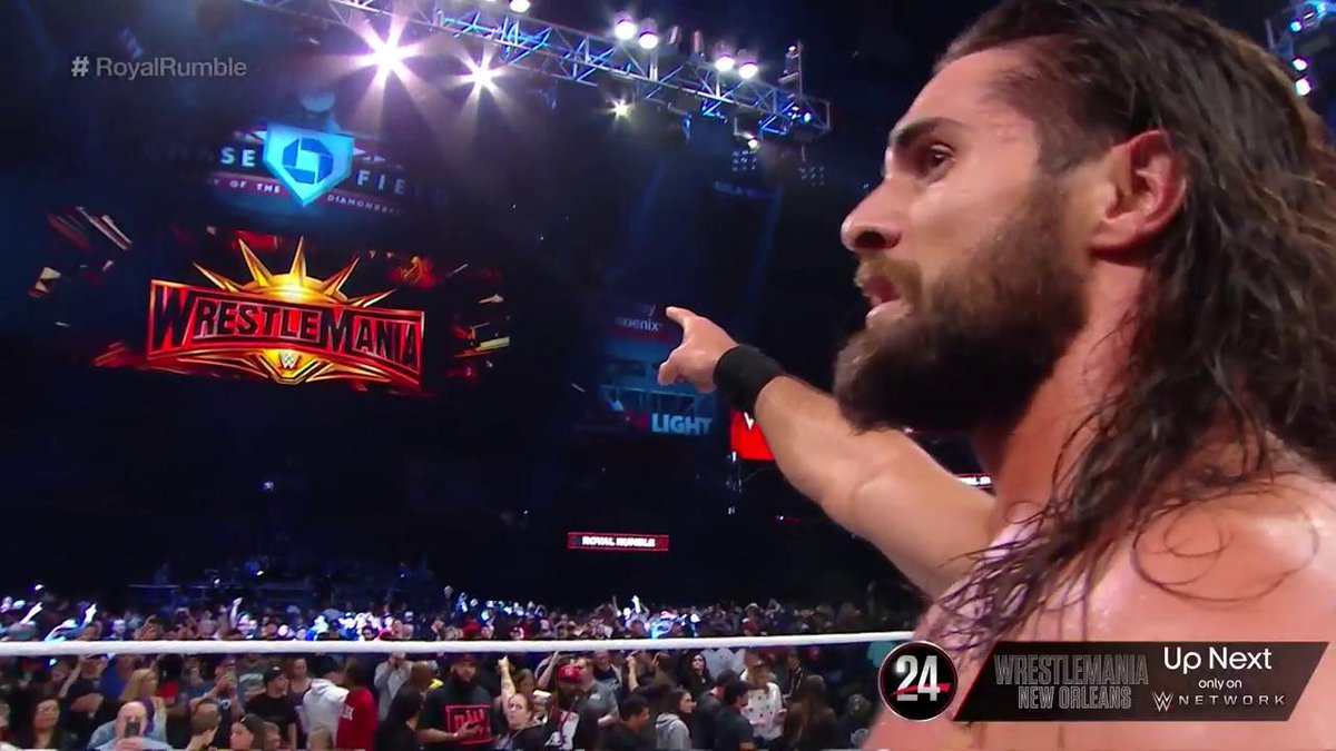 Seth Rollins Wins Men's Royal Rumble Securing His WrestleMania Main Event