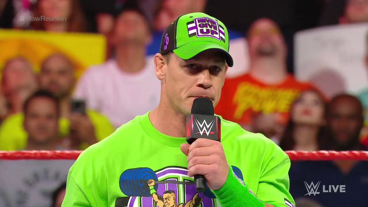 Reason Why John Cena Opened Tonight's RAW Reunion Revealed