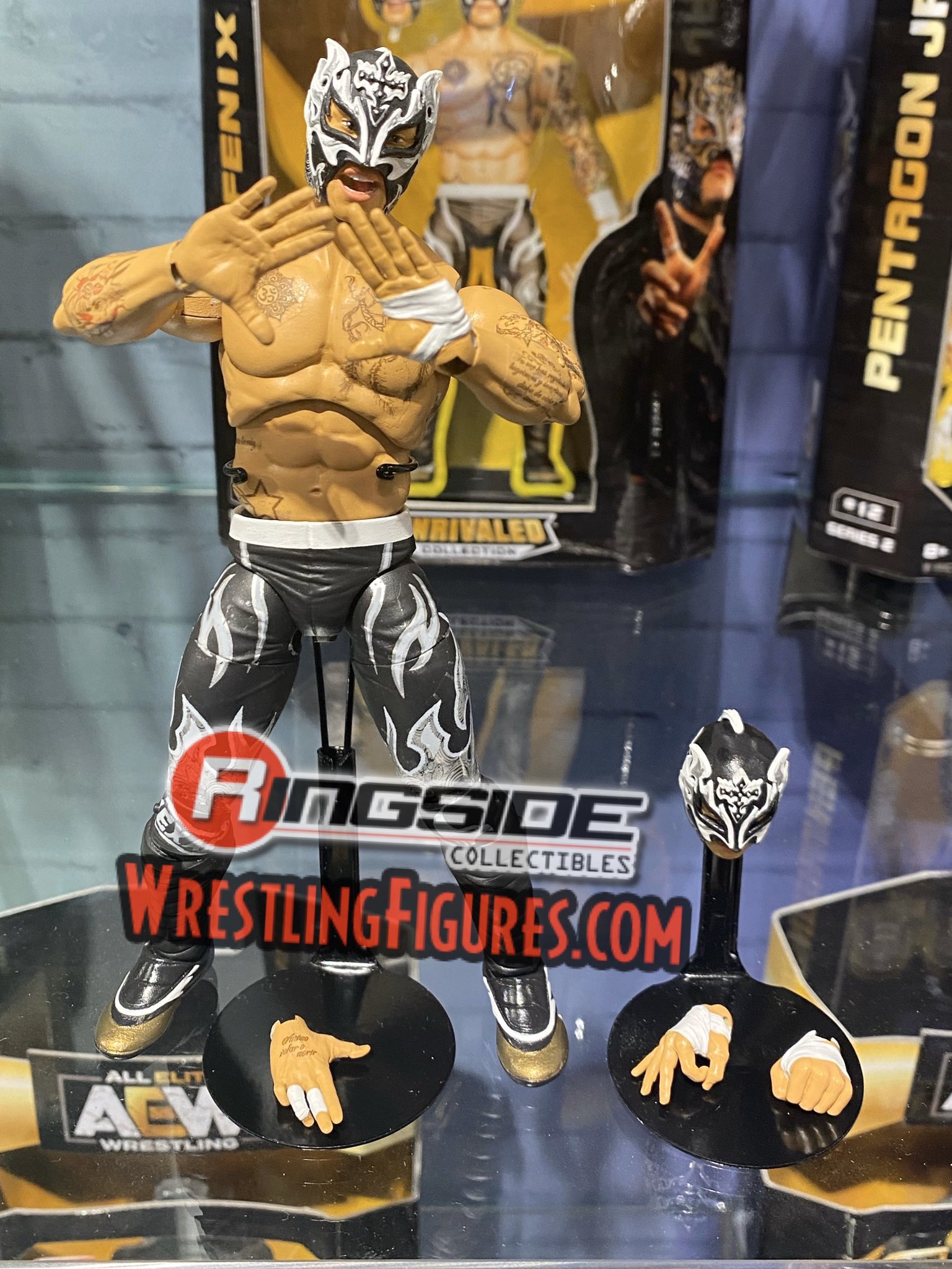 The AEW Action Figures debut.