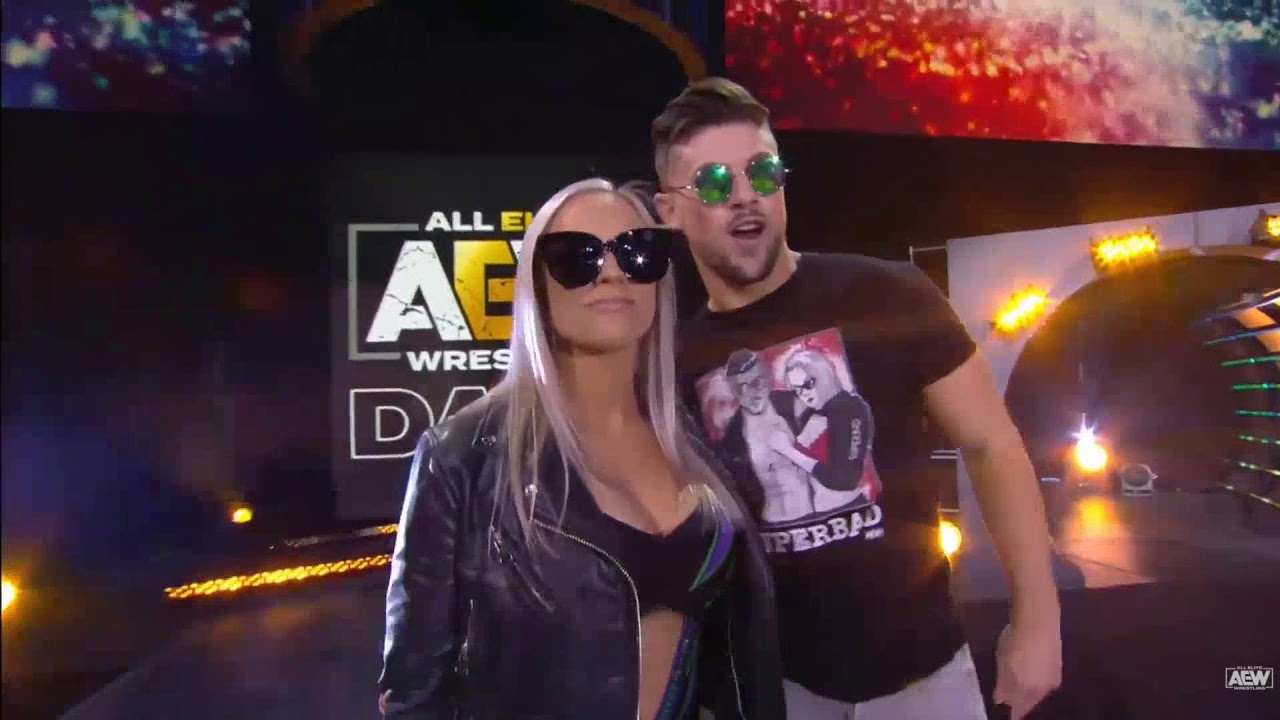 AEW Stars Kip Sabian And Penelope Ford Announce Their Engagement