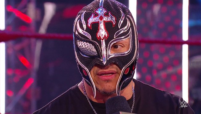 Rey Mysterio Busted Open On WWE RAW (Photo)