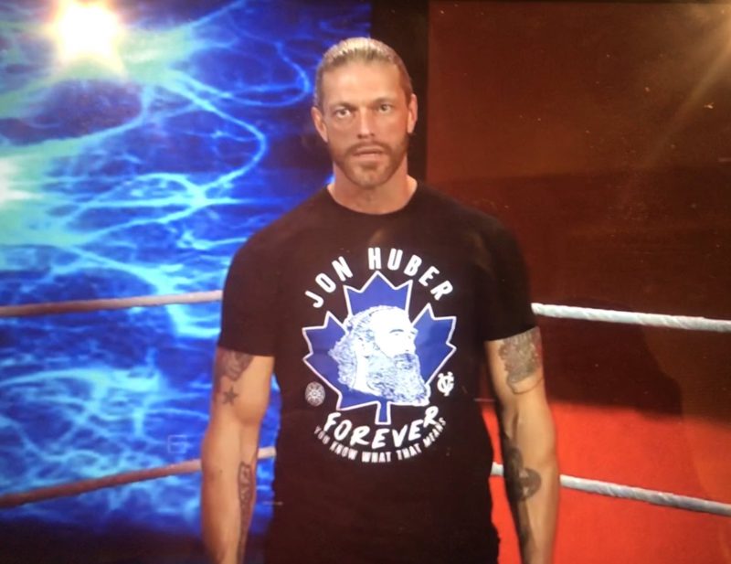 Edge Wears Brodie Lee Tribute Shirt On Hockey Night In Canada