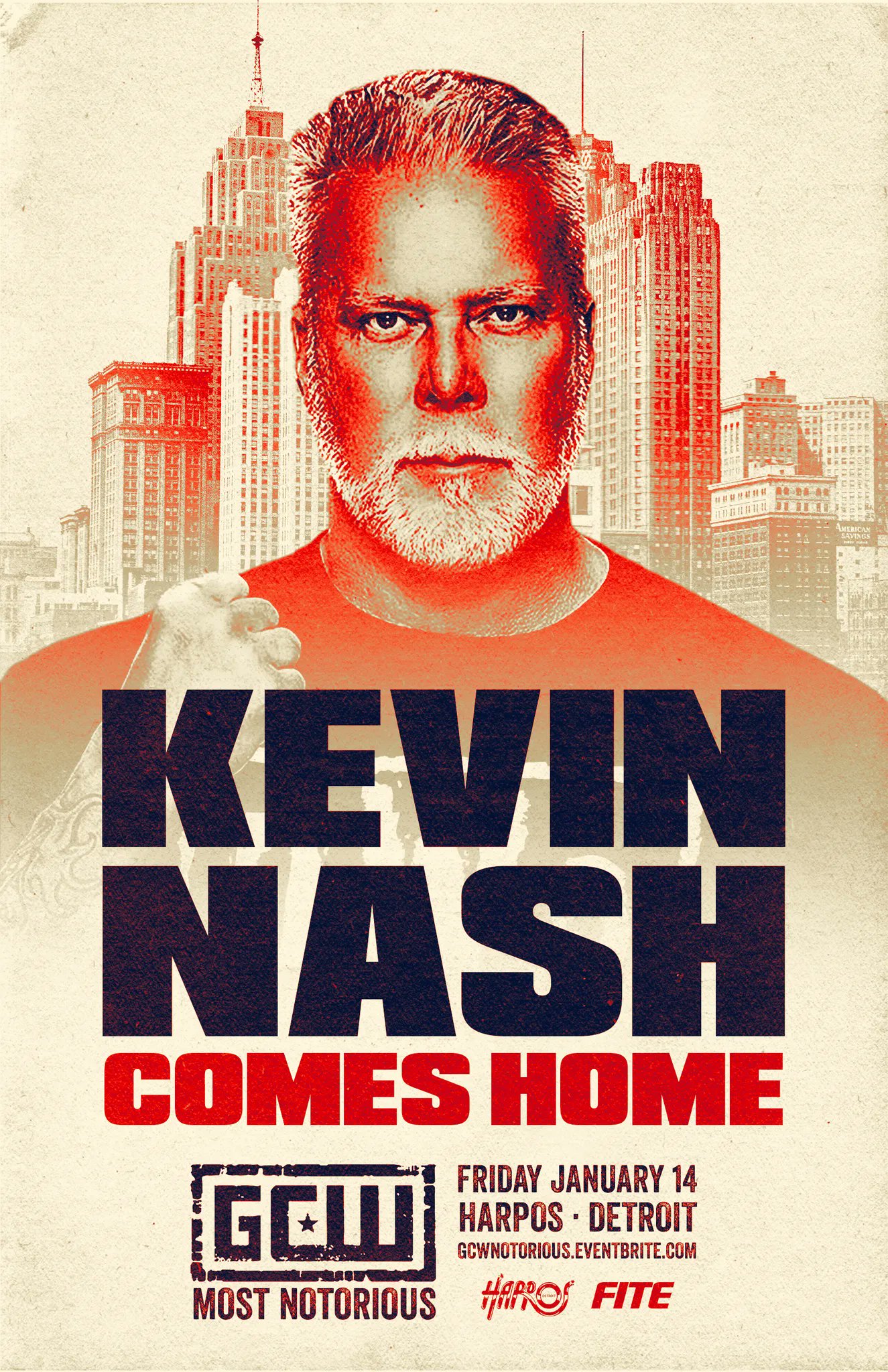 Kevin Nash To Make Gcw Debut In Detroit At Most Notorious