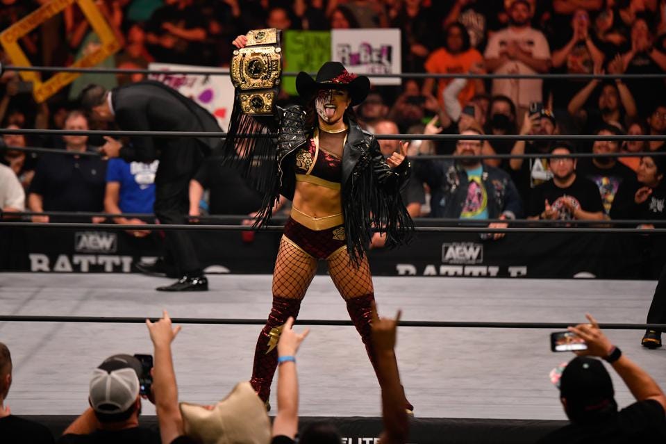 Tony Khan Admits He May Have To Strip Thunder Rosa Of The Aew Women S World Title