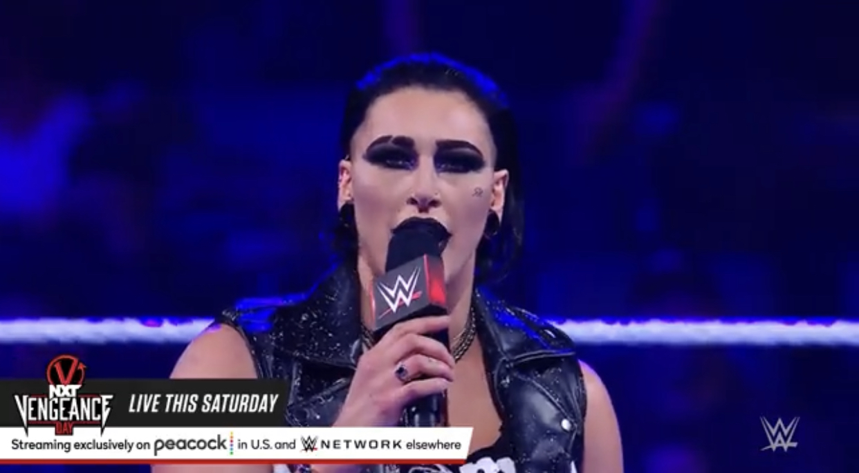 Rhea Ripley Challenges Charlotte Flair For WrestleMania