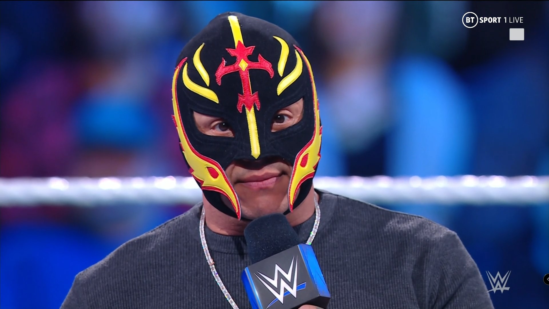 Rey Mysterio Enters The Royal Rumble