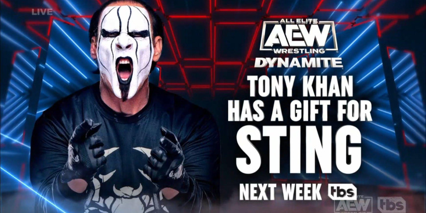 Sting And Tony Khan Segment Two Matches Set For Next Week S Aew Dynamite