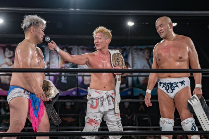 New DDT Pro-Wrestling KO-D Six Man Tag Team Champions Crowned