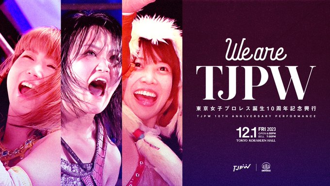 TJPW “We Are TJPW” 10th Anniversary Show Results (12/1/12023)