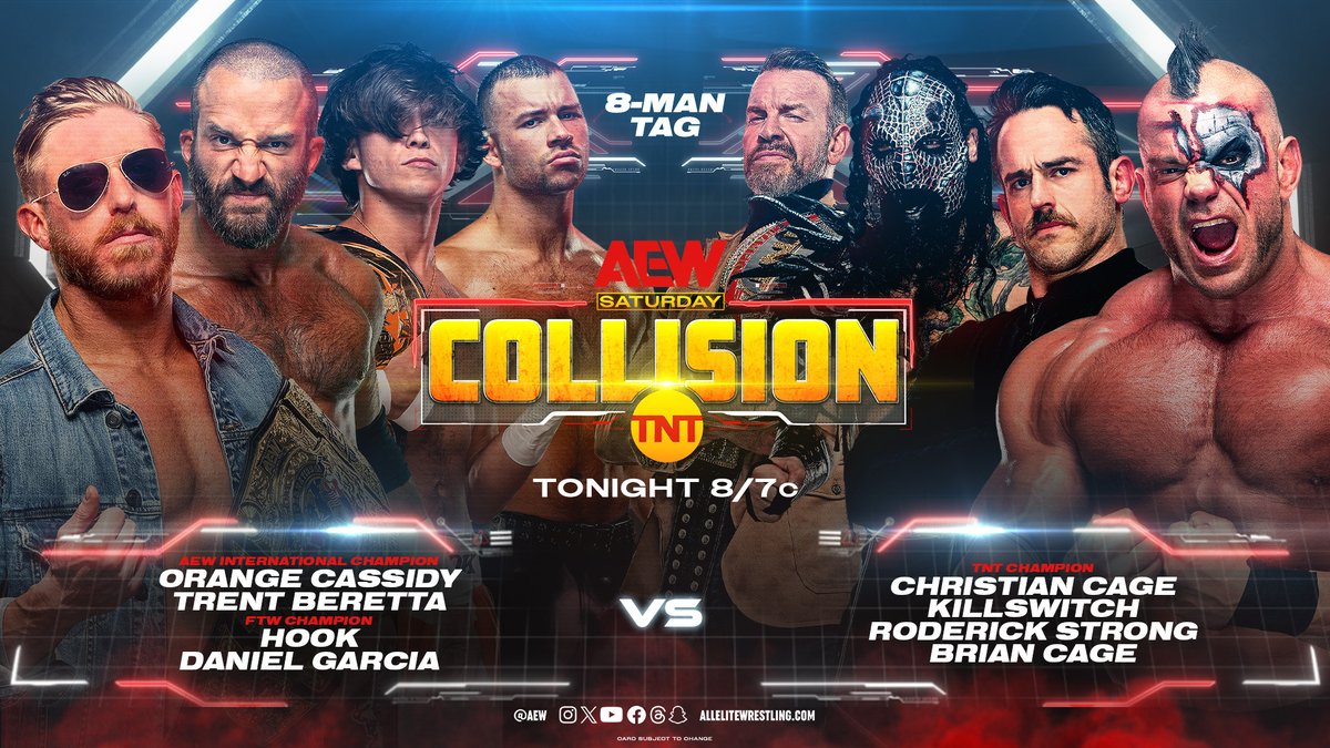 AEW Collision Preview (3/3): Best Friends, Daniel Garcia, and HOOK ...