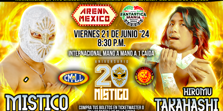 CMLL Fantastica Mania Mexico 2024 Results (June 21st)