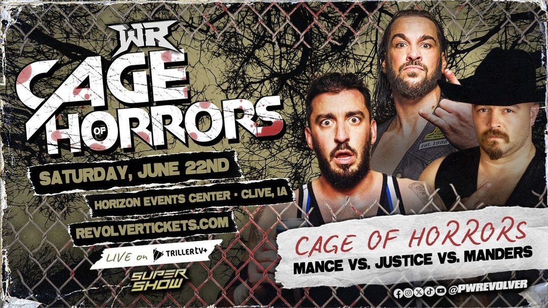 Wrestling Revolver Cage Of Horrors 3 2024 Results (June 22nd)