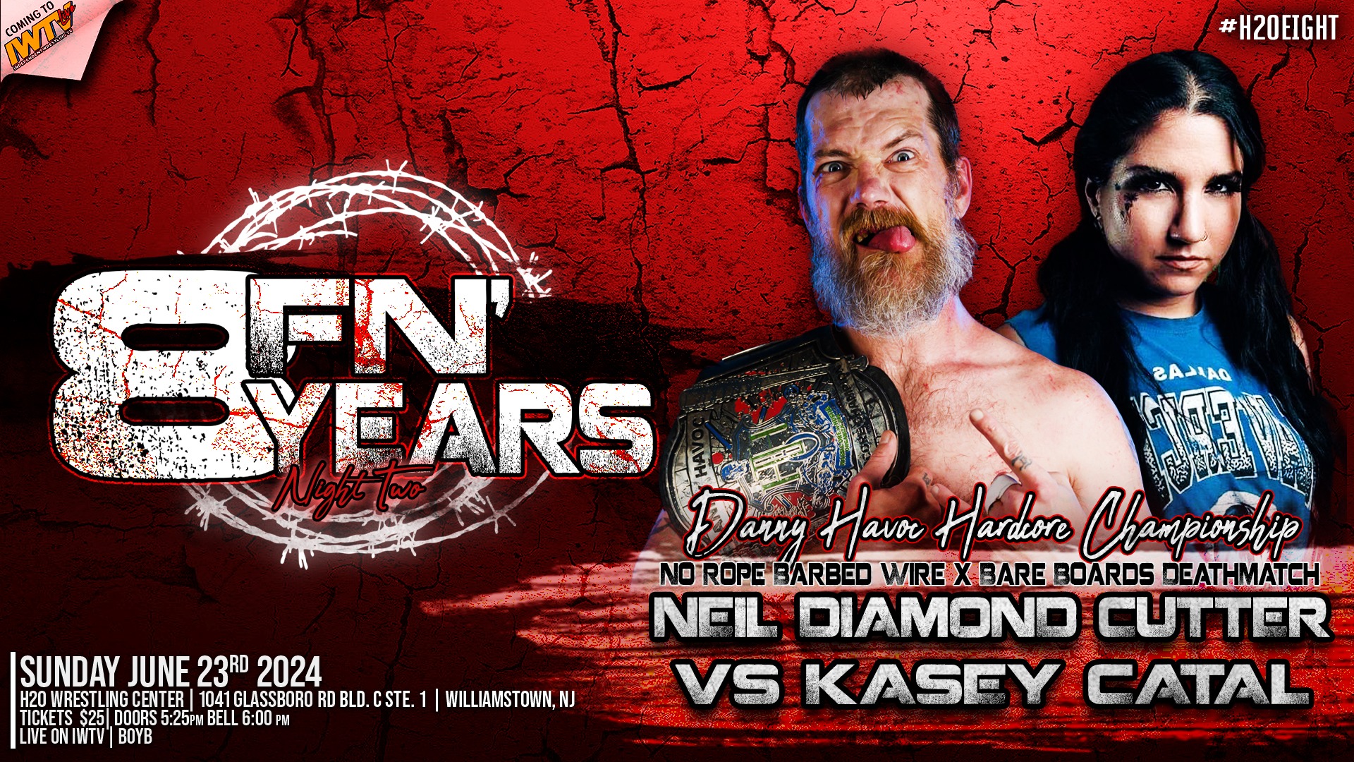 H20 Wrestling 8 FN Years 2024 Night 2 Results (June 23rd)