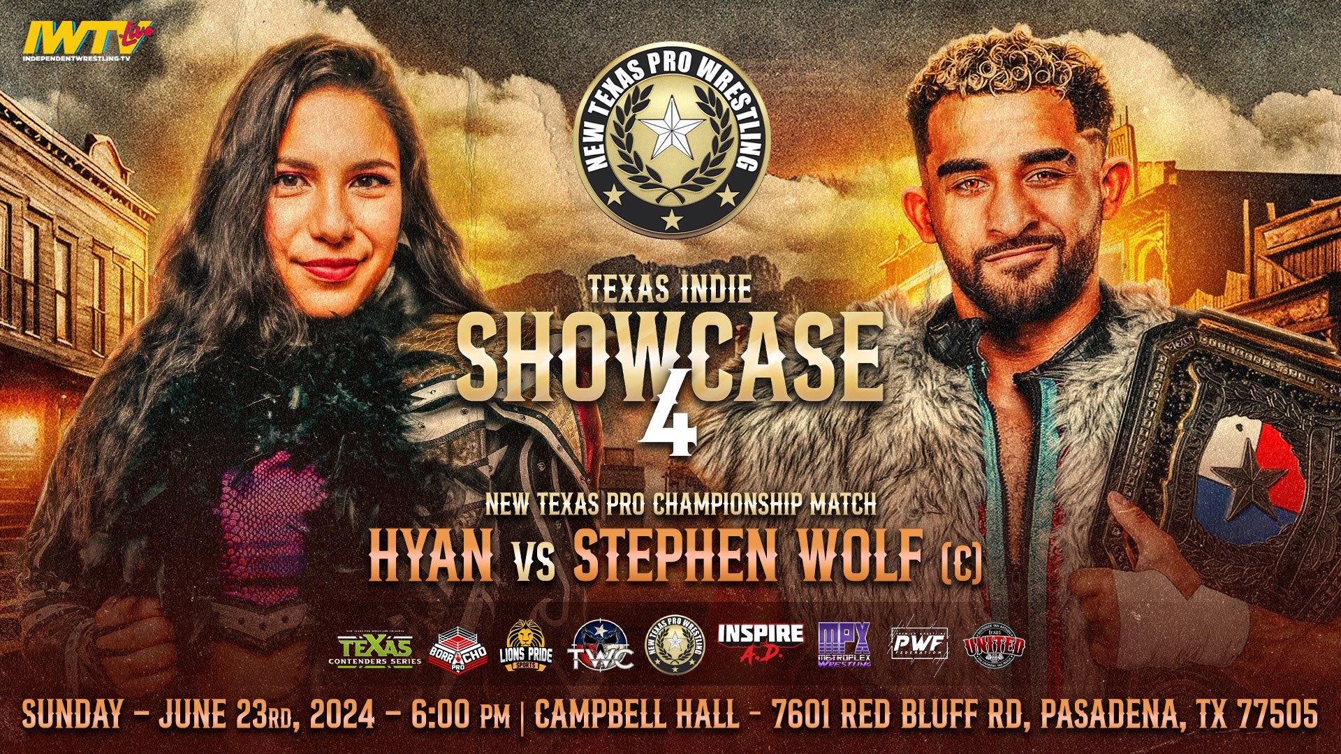 New Texas Pro Texas Indie Showcase #4 Results (June 26th)