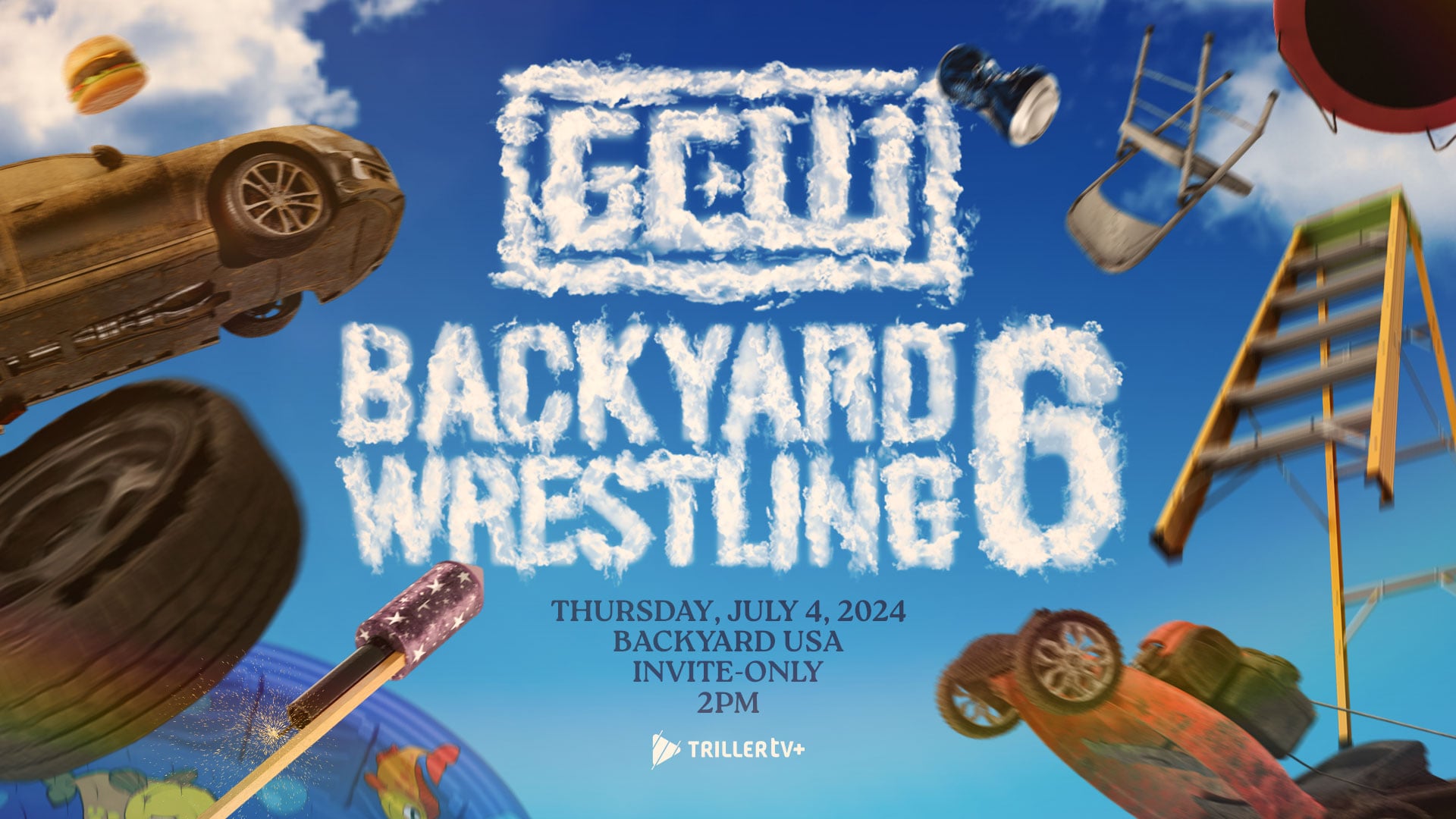 GCW Backyard Wrestling 6 Results (July 4th)