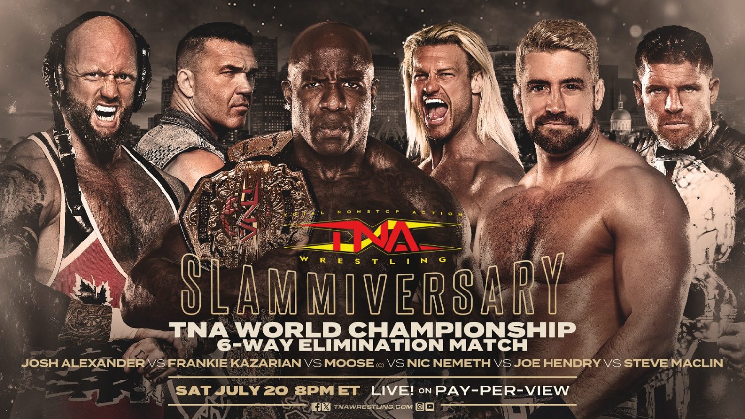 Frankie Kazarian & Joe Hendry Fill Final Spots In Six-Way Elimination Match For TNA World Title At Slammiversary PPV