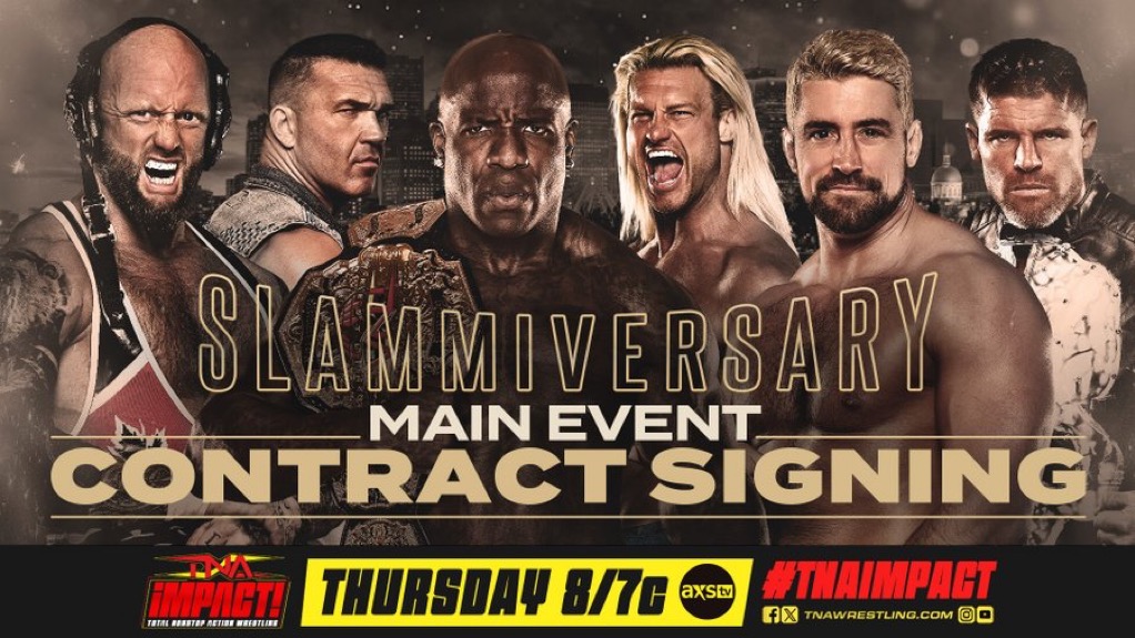 TNA Wrestling Announces Contract Signing For World Title Match On 7/18 Ahead Of Sold Out Slammiversary PPV