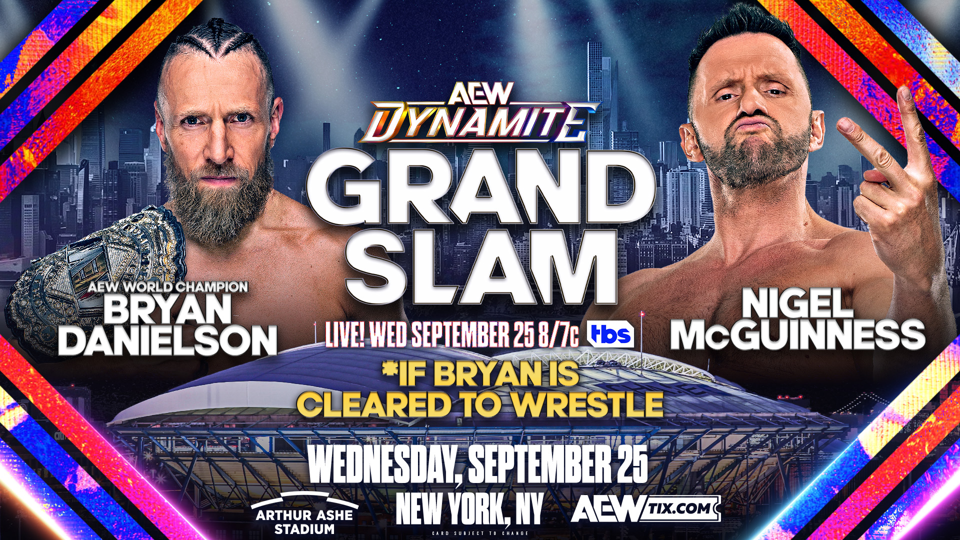 AEW Dynamite Grand Slam 2024 Results (9/25/24)